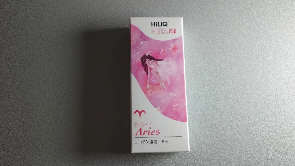 HiLIQ META【ハイリクメタ】用カートリッジBrave Aries5%デザイン